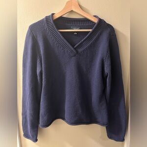 Vintage navy sweater